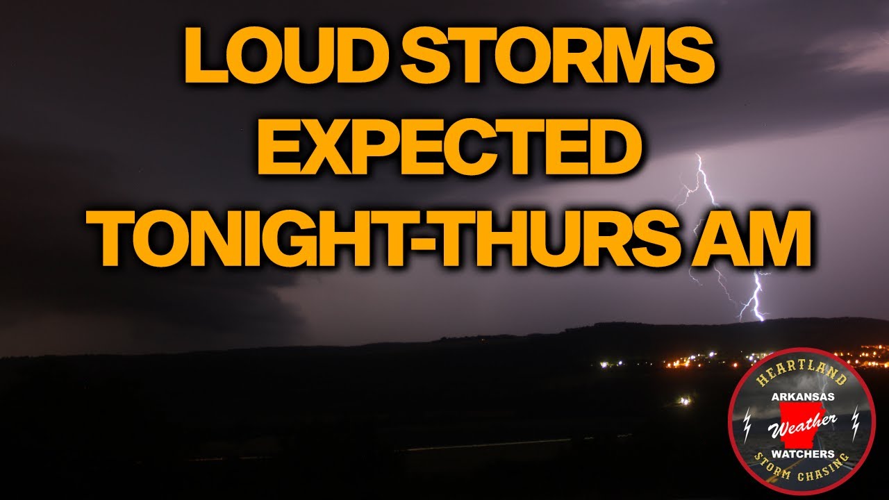 Loud Thunderstorms Expected Overnight | Radar Futurecast Video - YouTube