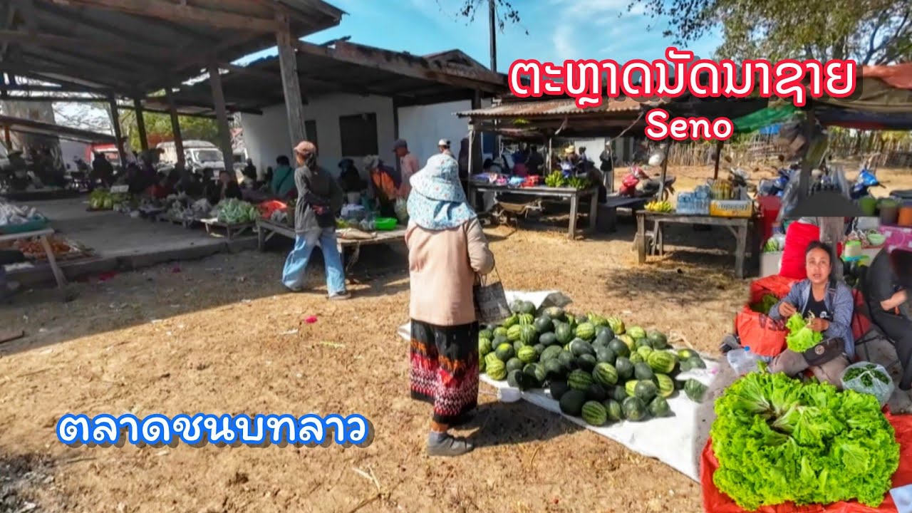 ແນວແຊບເຕັມຕະຫຼາດ ຕະຫຼາດນັດນາຊາຍ || ของป่า อาหารลาว ตลาดนัดนาชาย, เชโน