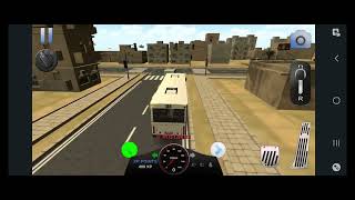 School Driving 3D Bus License - City Day Driving Level 8 (Exam) | DAF SB220 screenshot 1