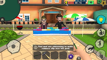 Scary Robber Home Clash - Funny Video - Gameplay Walkthrough Part 22 (IOS,Android)