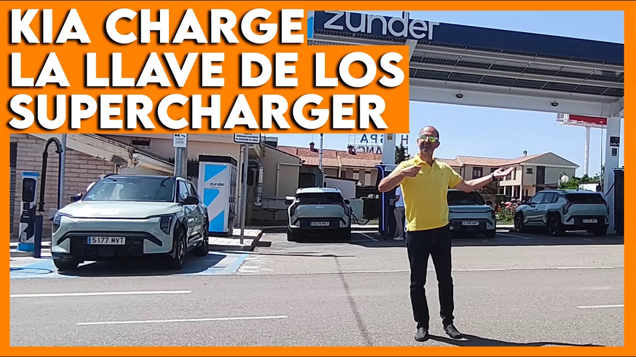 KIA CHARGE ⭐ La app de los Súper Cargadores ⭐ Carga rápida