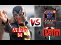 Villain Size M Objective vs Dragon Man