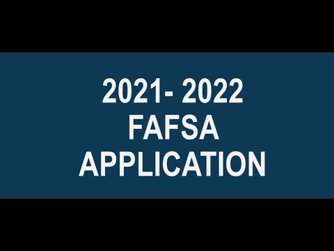 FAFSA 2021-2022 Parent Tax Information