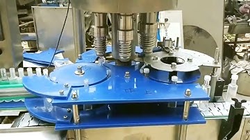 rotary caps screw capping machine high speed bottles capper