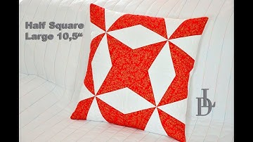 Patchwork Half Square Large - Flic Flac & Kaleidoscope