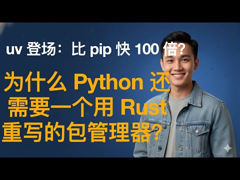 UV debuts: 100 times faster than pip? Why does Python still need a package manager rewritten in R...