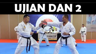 EKSKLUSIF !!! UJIAN SABUK HITAM | UJIAN DAN 2 | NIDAN | KIHON - KATA - KUMITE