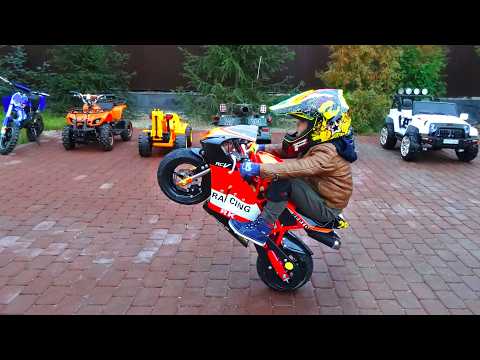 Senya Tries AMAZING Mini Bike Tricks!