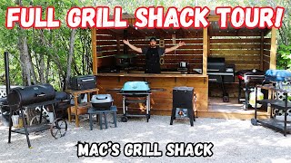 CHECK OUT MY GRILL SHACK!!!   Complete Walk Through Tour