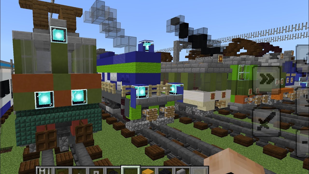 Minecraft [Mobile] - Train World | Android/iOS - YouTube