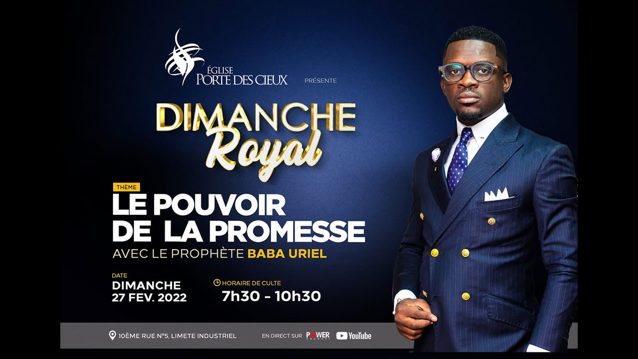 LE POUVOIR DE LA PROMESSE AVEC  LE Prophète Baba Uriel
