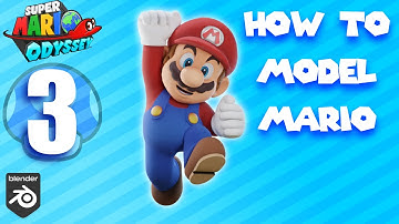 How to Model Mario in Blender [Part 3]