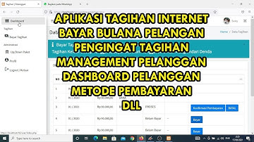 Aplikasi Tagihan Internet RT RW NET