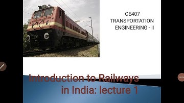Introduction to Transportation Engineering II