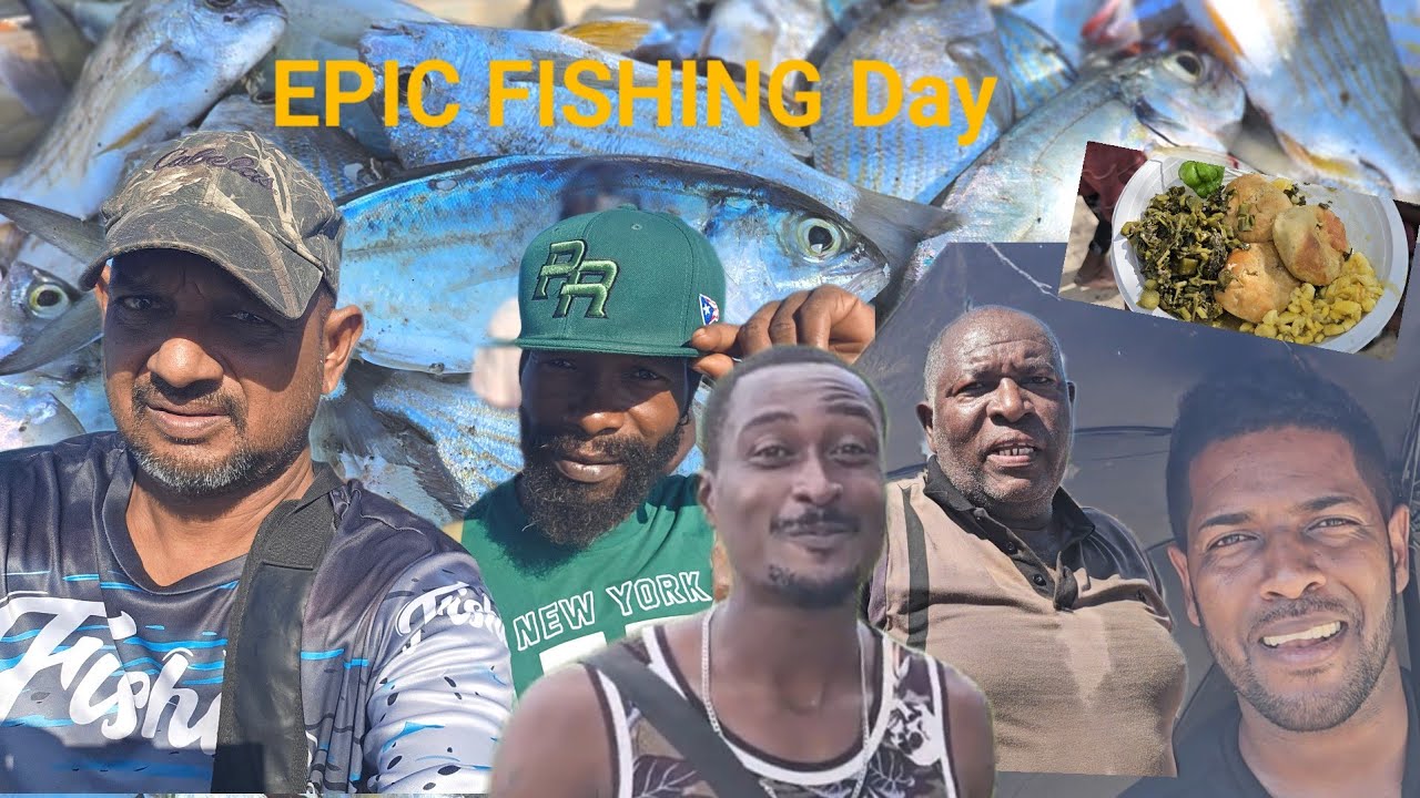 Эпическая рыбалка в море: улов и приготовление еды на острове 🐐 в 🇯🇲 (Cameron Family TV, Fowl Wil...