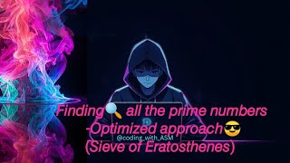 Printing all the prime numbers in given range using this optimized approach- (Sieve of Eratosthenes)