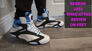 Reebok Shaq Attaq Retro 2022 Review & On Feet HD 1080p - YouTube