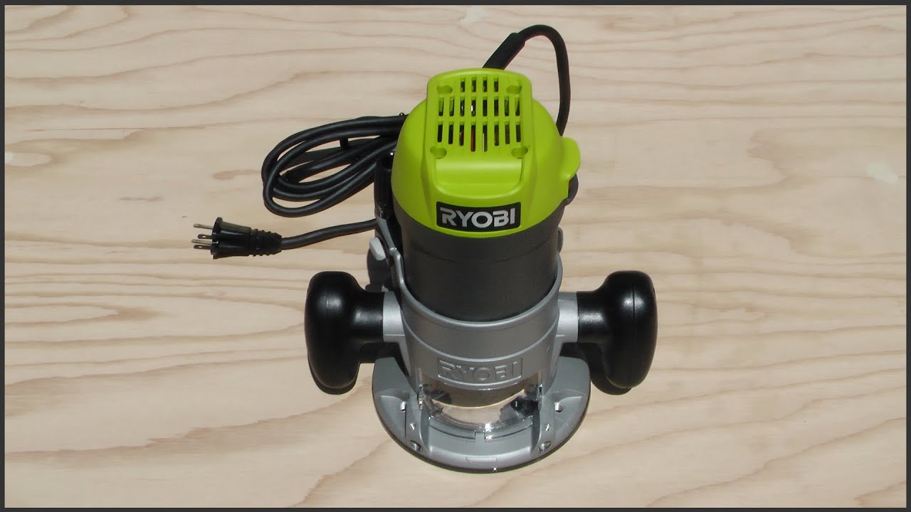 Ryobi Router Unboxing & Setup - YouTube