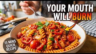 This Spicy Creamy Fusilli Will Test Your Limits!