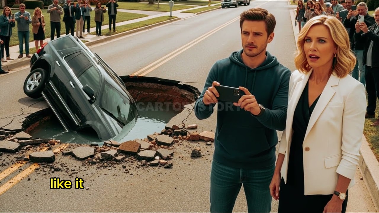 HOA President Parked on My Lawn—Then the Ground Swallowed Her $100,000 SUV!