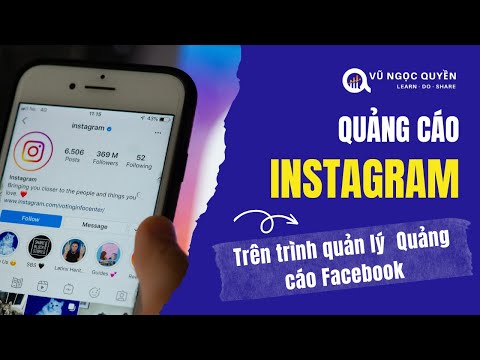 Cách Quảng Cáo Instagram Trên Trình Quản Lý Facebook Ads