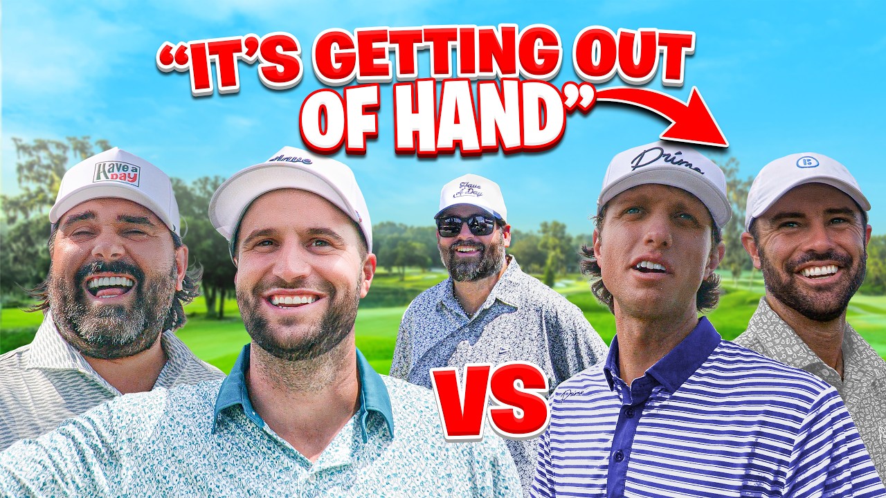 THE MATCH: Bobby Fairways And Joey Cold Cuts Vs Grant Horvat And Wesley Bryan