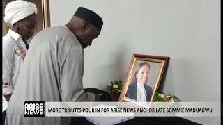 MORE TRIBUTES POUR IN FOR ARISE NEWS ANCHOR LATE SOMMIE MADUAGWU 