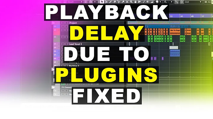 Playback Delay due to plugins solved | Plugin Latency