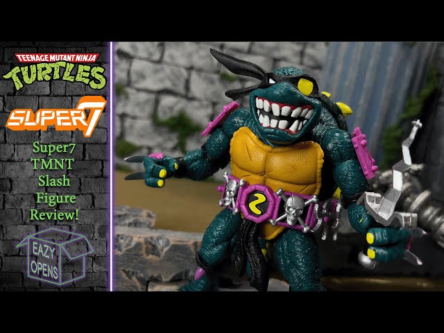 Super7 TMNT Ultimates Slash Action Figure Review! - YouTube