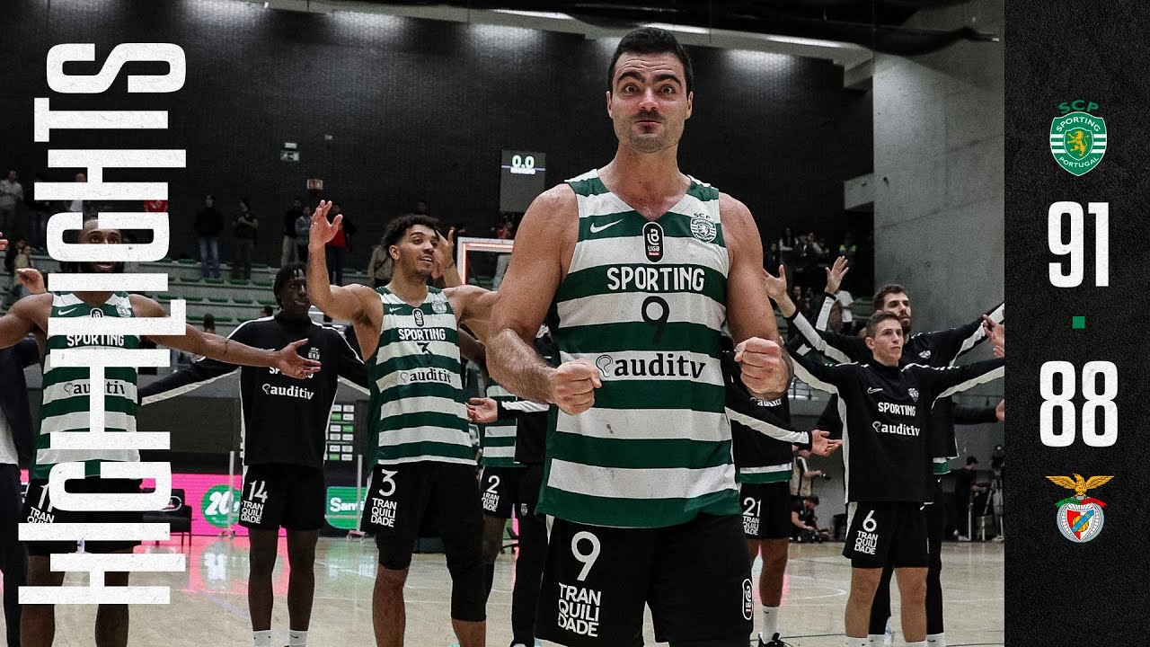 Basquetebol  Resumo: Sporting CP x SL Benfica 