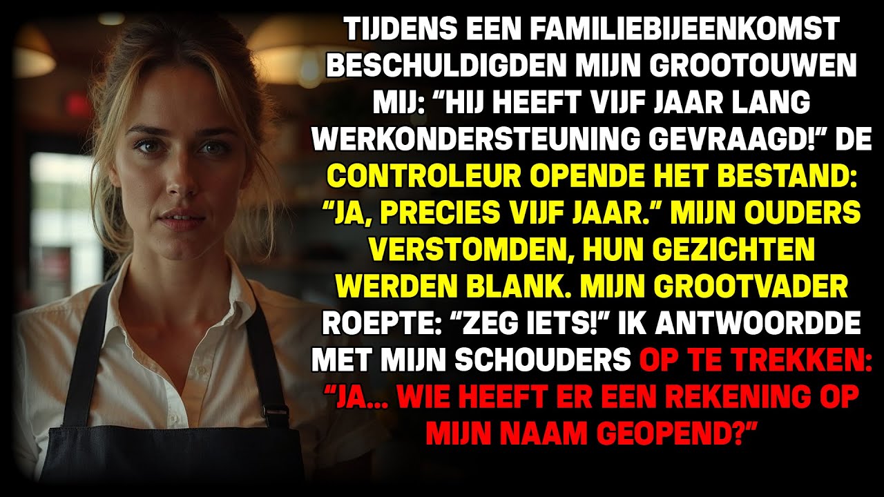 Op de familiebijeenkomst beschuldigden mijn grootouders me van uitkeringen—wie opende ze dan?