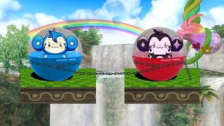 Super monkey ball but CHAINED TOGETHER