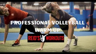 Inside look at Volleyball Stars Sophie Bukovec & Alex Poletto Strength Training | Part 1:The Warm Up