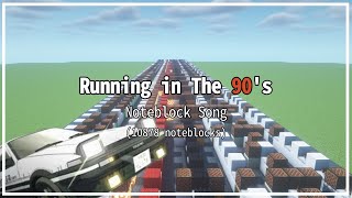 Running in the 90's Minecraft Noteblock Song