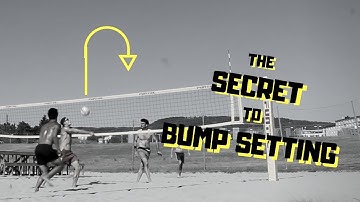 How To Beach Volleyball Bump Set Accurately
