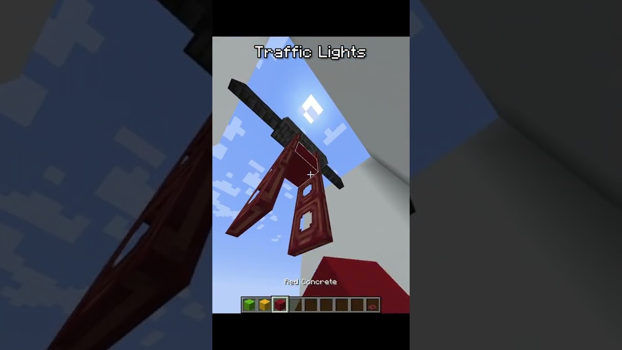 Minecraft: How to Build Traffic Lights in 1.19