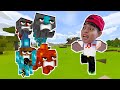 ThắnG Tê Tê Bị Bọn Quoái Vật Dị Nhân Đuổi Đánh Sấp Mặt Trong Minecraft