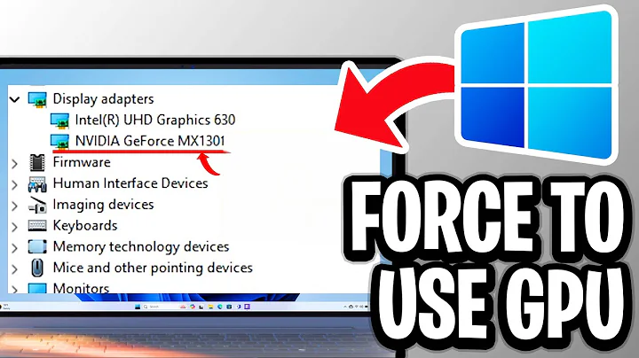 How To Force Windows To Use Your Dedicated GPU - Step By Step