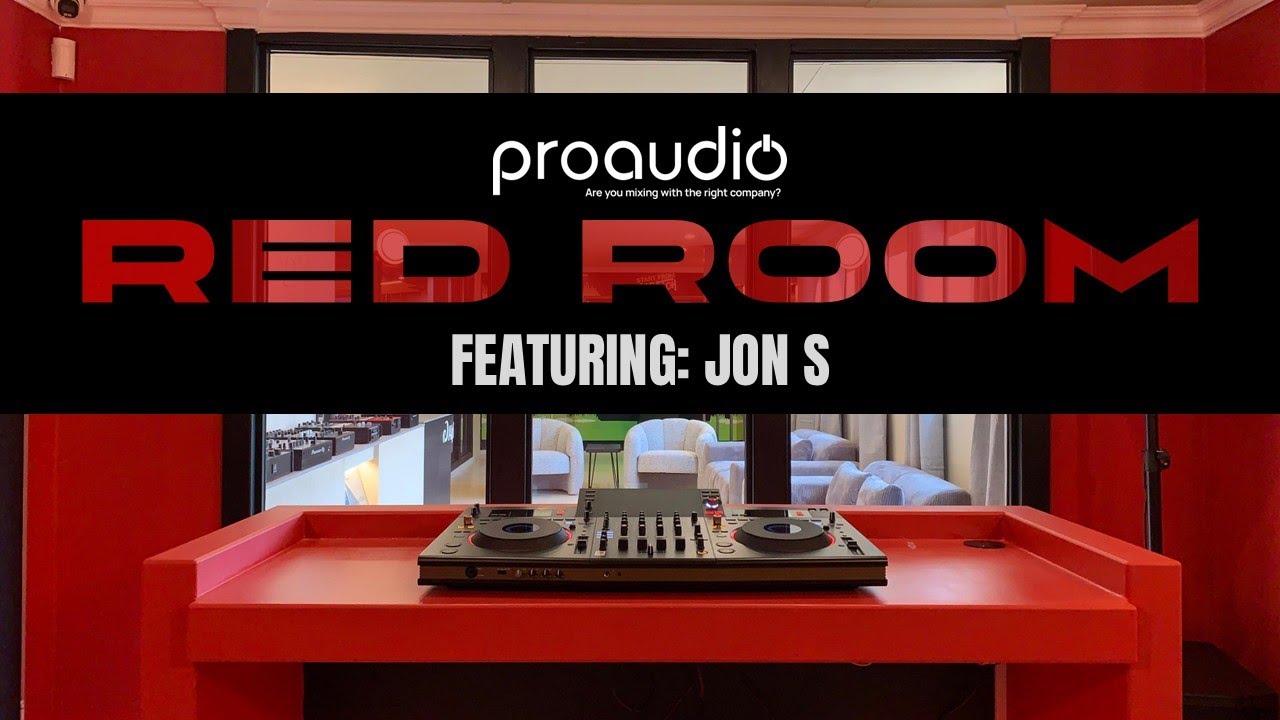 Proaudio RED ROOM | Live DJ Set by Jon S | Minimal Deep Tech
