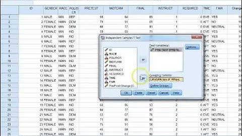 SPSS Tutorial  Independent Samples T test SD Small   WEB MBL H264 900