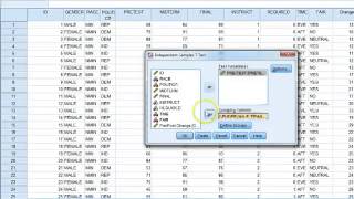 SPSS Tutorial  Independent Samples T test SD Small   WEB MBL H264 900