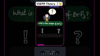 What is the shape of BrF3?#iit #atomicorbitals #chemistry #india #physics #dubai #science #vsepr #uk