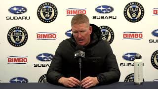 Live | Jim Curtin's Press Conference after the Union's 4-1 win over Columbus