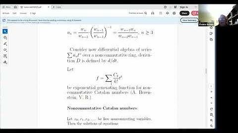 (Non)Commutative Integrable Systems And Catalan Numbers