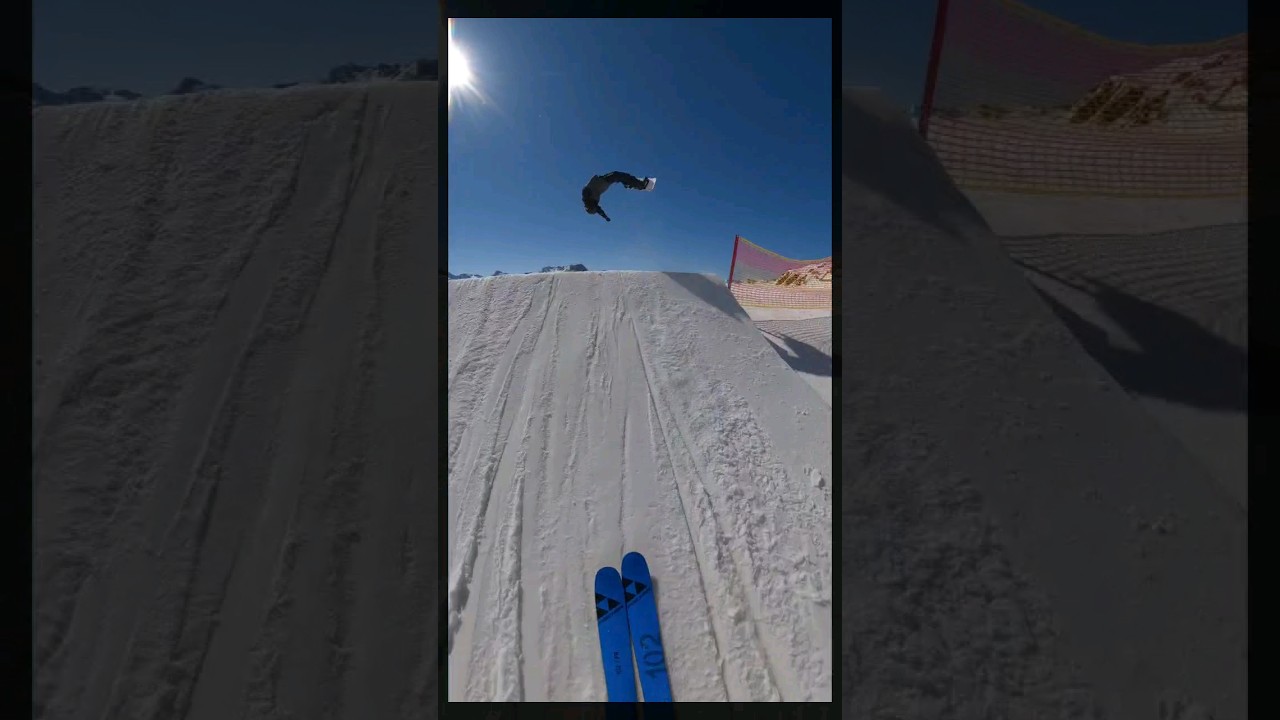 BACKFLIP ON A SNOWBOARD! 