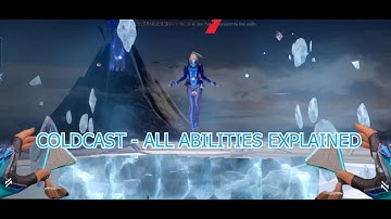 Hyper front coldcast hero ability | how to exactly play coldcast in hyper front |coldcast hyperfront