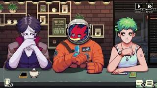 Kobold Vtuber playthrough of Visual Novel Coffee Talk Part 1