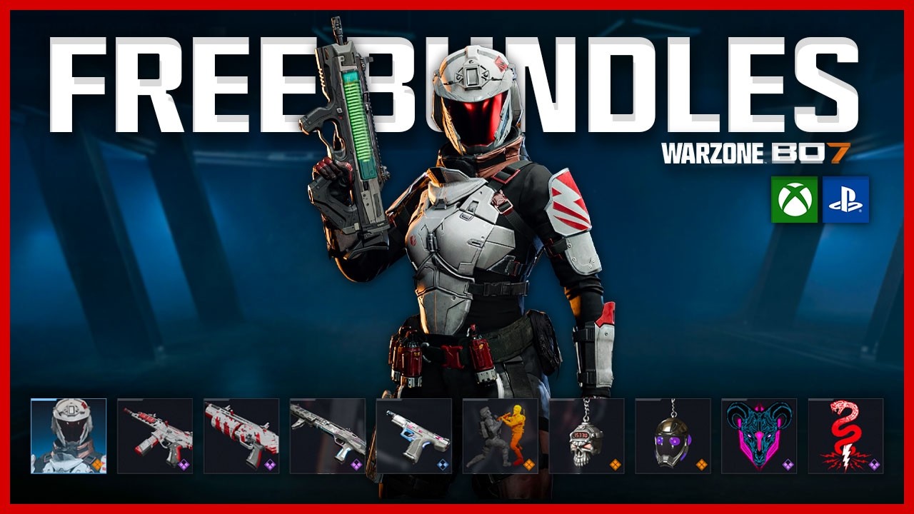 CLAIM NOW! 2 Free Bundles for Warzone & BO7! (PS Plus & Xbox Game Pass Pack 5)