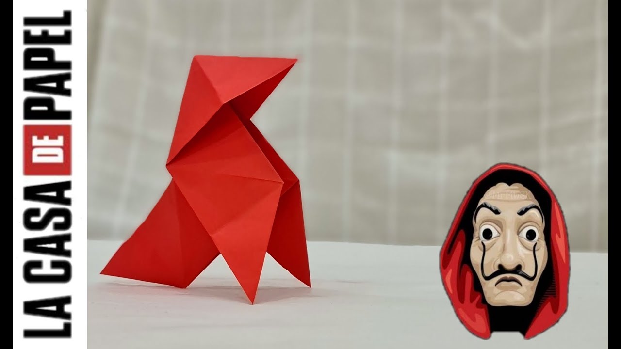 La Casa de Papel (Money Heist) The Professor’s Origami Bird Tutorial