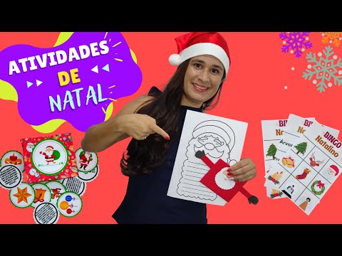 🎅🎄ATIVIDADES DE NATAL + MATERIAL PARA IMPRIMIR EDUCAÇAO INFANTIL🎁